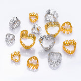 Maxi Heart Shape High-Quality Sew-on Nest Hollow Claw For Rhinestone Claw settings WholesaleRhinestone